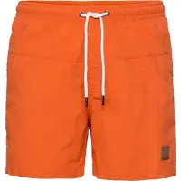 Urban Classics Zwemshorts donkeroranje