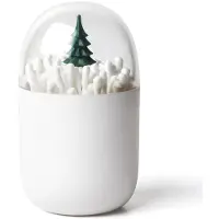 Qualy - Wattenstaafjeshouder “Wintertime” W70 × L70 × H114 mm 102 gr