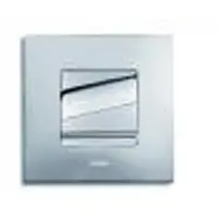 Wisa XS bedieningsplaat Delos urinoir 16x16cm metaal glans/ matchroom