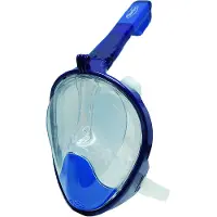 Shallow vol gelaatsduikmasker met snorkel Senior - L/XL