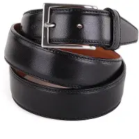Profuomo Leren Riem Zwart