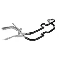 Master Series Stalen Jennings Gag Mondspreider - Zwart
