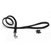 Beeztees Trainingsriem Active 100x12,2 cm leer zwart 745886