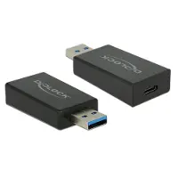 DeLOCK USB 2.0 Adapter [1x USB 3.1 stekker A - 1x USB-C 3.1 bus] 65689 0 mm