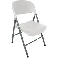 Bolero Inklapbare stoelen Bolero, weerbestendig, wit, 2 stuks
