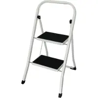 Vogue opklapbaar trapje met 2 treden, 90(h) x 47(b) x 3(d)cm