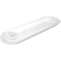 Olympia Whiteware hapjesschaal 650mm, 65(b) x 19(d)cm