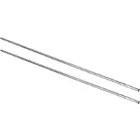 Vogue Chroom staanderset voor Vogue voorraadrekken 183cm