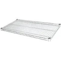 Vogue Chroom schappen voor Vogue voorraadrekken 122x45,7cm