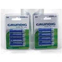 Grundig AA oplaadbare batterijen, 4 stuks