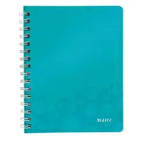 Leitz WOW schrift ft A5, gelijnd, ijsblauw
