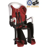 Bellelli Tiger - Tiger fietsstoeltje achter - wit rood clamp