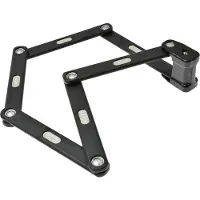 ABUS Vouwslot voor fiets - - Bordo 5900 - 90 cm - Gehard staal - Zwart - Unisex - Volwassenen - Fiets recreatie