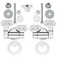 Cornat Wc-Bril Bevestigingset Art/Acryl Ch - TEC364980