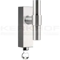 Formani ONE PBT20-DKLOCK draaikiepgarnituur mat RVS - afsluitbaar