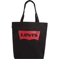Levi's Shopper 'Batwing Tote Bag' karmijnrood / zwart