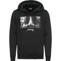 Mister tee Sweatshirt 'Pray' grijs / zwart