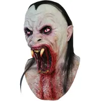 Partychimp Masker van een slangenman voor volwassenen Halloween - Verkleedmasker - One size