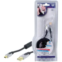 Nedis USB A naar USB B mini kabel -