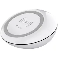 Devia Inductieve snelle draadloze oplader Qi Standaard - Wit, Draadloze laders, Wit