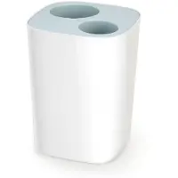 Joseph Joseph Prullenbak Split 8 Liter Creme Lichtblauw