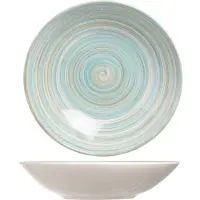 Cosy & Trendy Diepe Borden / Pastaborden Turbolino Blauw ø 21 cm - 6 stuks