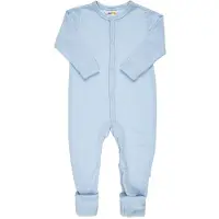 Joha - Kid's 581 Nightsuit 2-In-1 Foot Basic - Overall 90, grijs