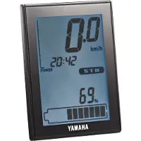 Yamaha LCD 2016 - Fietscomputer, zwart. Kleur: zwart. Maat: one size