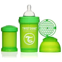 Twistshake Anti-colic babyfles - Green 180ml