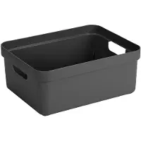 Sunware Sigma Home opbergbox - 24 liter - antraciet