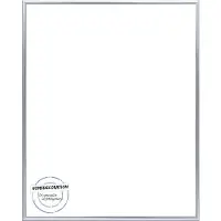 Homedecoration Kampen– Fotolijst – Fotomaat – 52x52 cm– Aluminium – Zilver hoogglans
