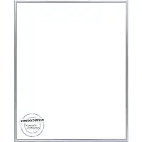 Homedecoration Kampen– Fotolijst – Fotomaat – 31x67 cm– Aluminium – Zilver hoogglans