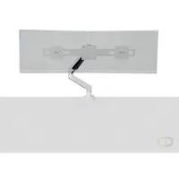 R-Go Tools Wing for 2 Monitors White