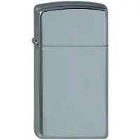 Zippo aansteker Black Ice Slim