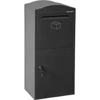 Logixbox Pakketbrievenbus Logixbox Frontbox - grijs