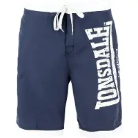 Lonsdale Zwemshorts 'Clennell' navy / wit