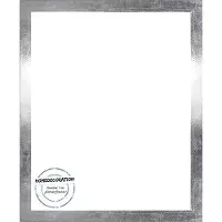 Homedecoration Misano – Fotolijst – Fotomaat – 69 x 96 cm – Zilverglans retro