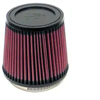 K&N Engineering K&N Filter Universal Rubber Filter 3.75in Flange ID / 5.375in Base OD / 4.375in Top OD / 5in Height