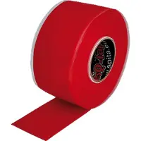 Stokvis zelfklevende tape rqt, silicoon, rood, (lxb) 3.65mx25.4mm, uv-bestendig