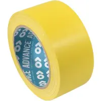 Advance AT8 PVC Vloermarkeringstape 50mm x 33m. Geel
