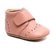 Bisgaard Leren Schoenen - Roze m. Pointelle - - 27 - Leren schoenen