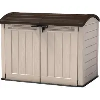 Keter Store-It-Out Ultra, dubbel, dak voor tuinhuis, bruin, hout, 2 deuren, 1770 mm