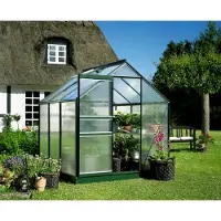 Royal well Tuinkas Popular 66 groen gecoat van polycarbonaat 4mm