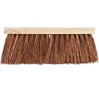 Talentools Bezem 41 cm breed natuurvezel haren Talen Tools