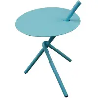 AnLi Style AnLi-Style Outdoor- bijzettafel Asym blauw (blauw)