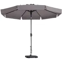 Madison Parasol Flores Luxe 300 cm taupe PAC2P015 online kopen