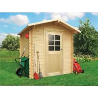 Solid Superia Essen Tuinhuis - Vuren - Onbehandeld - 198x198x218,4cm