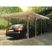 Solid Carport Base S7721 306x506x250cm