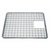 Ubbink Afdekrooster metaal rh l73.6b58.5cm