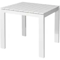 Cotoons Tuintafel Morris White 80 x 80 x 75 cm